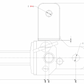 Quick Switch Tow Hitch - Weldment Clevis